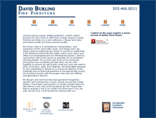 Tablet Screenshot of burlingfurniture.com